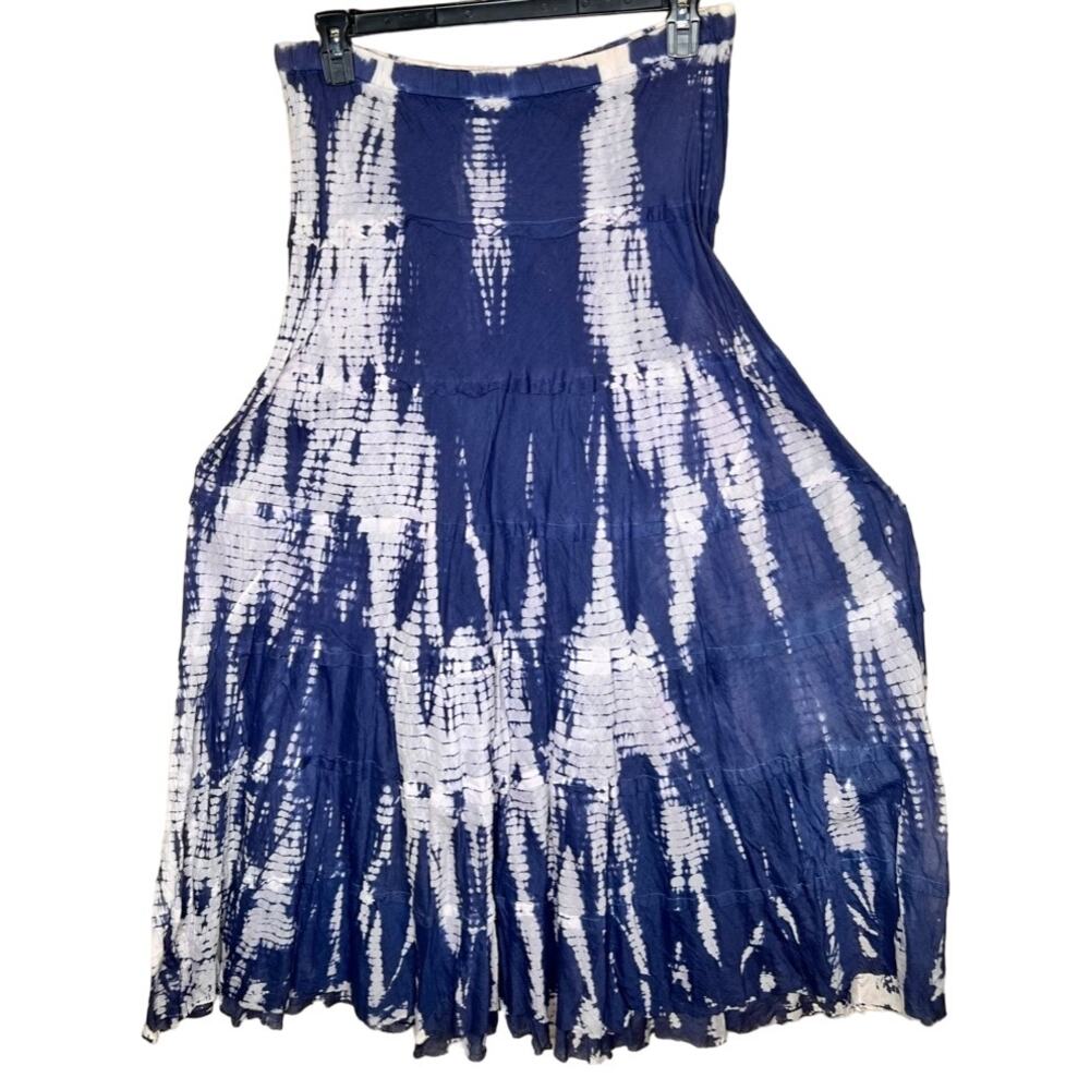 NWT KUSHI Boho Shibori Tie Dye Dress SIZE SMALL